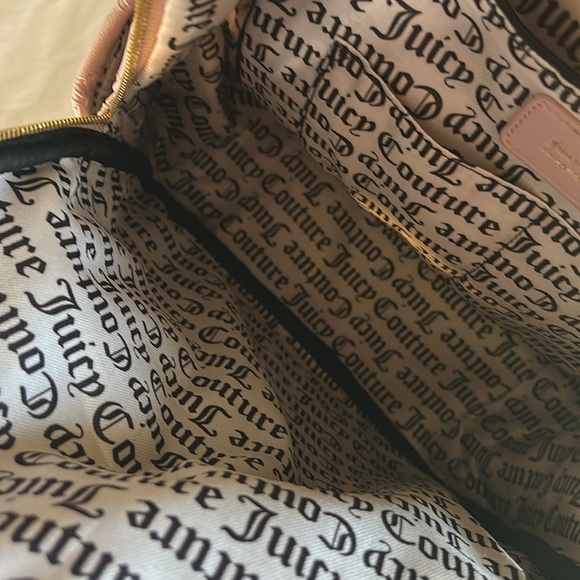 JUICY COUTURE BESTSELLING ROSSIE BACKPACK BACK TO SCHOOL BLUSH COLOR - Picture 8 of 16